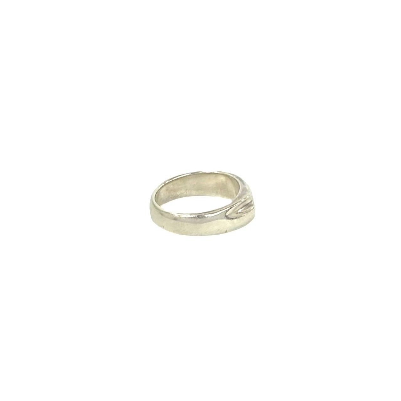 Tiffany & Co Box Signet Heart Ring 925 Sterling Silver No 7 — view 5