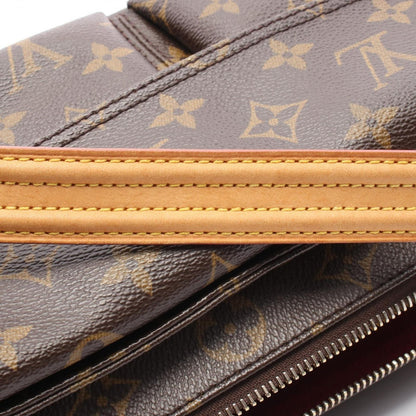 Louis Vuitton Shoulder Bag Viva City MM Canvas Leather — view 9