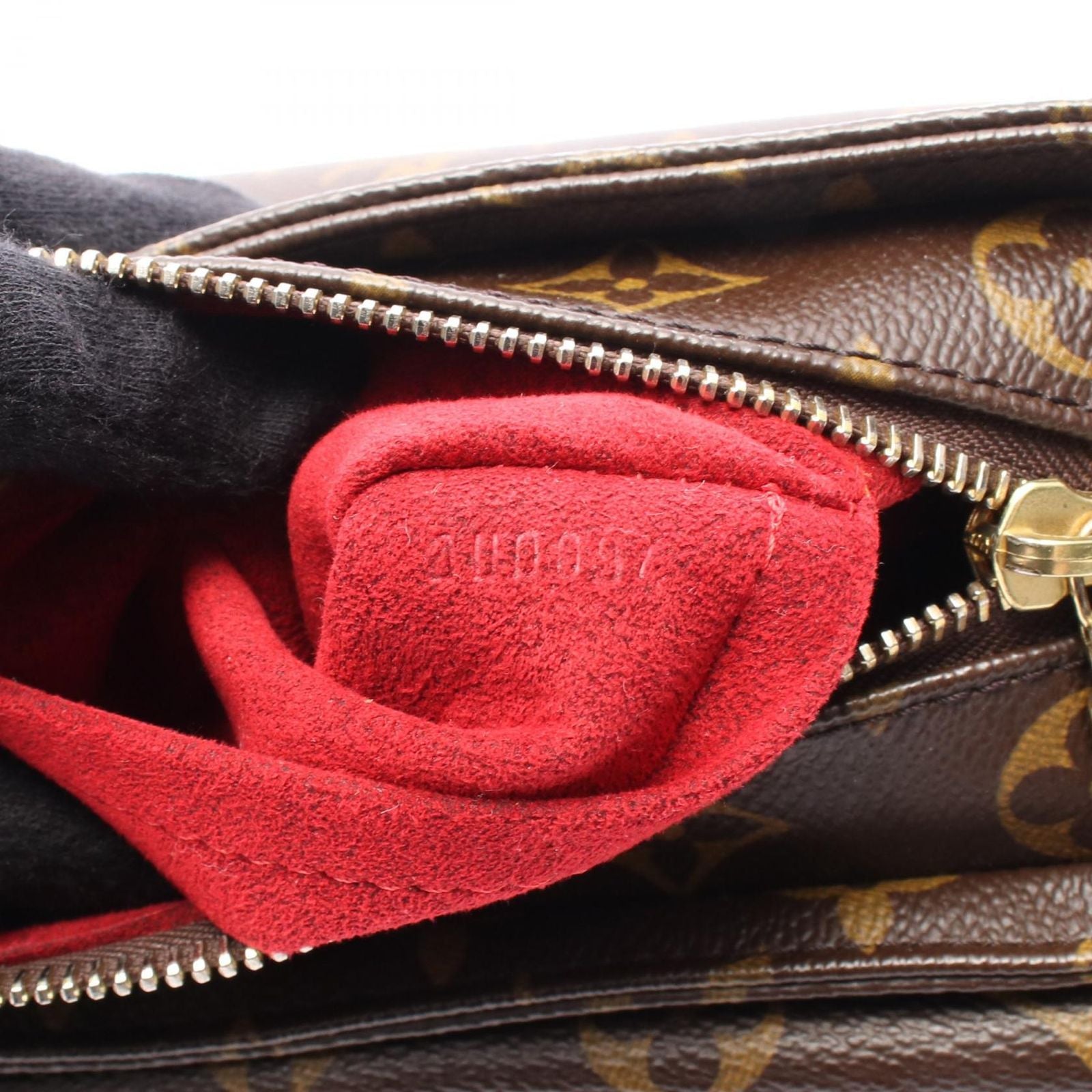 Louis Vuitton Shoulder Bag Viva City MM Canvas Leather — view 5