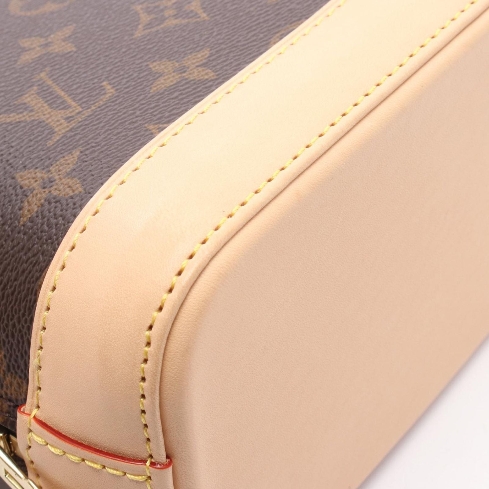 Louis Vuitton Sac Alma Canvas Leather Handbag — view 5