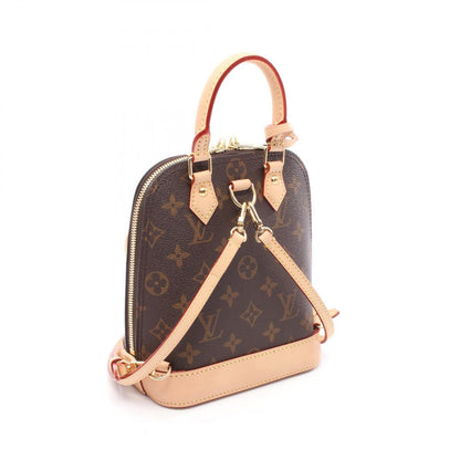 Louis Vuitton Sac Alma Canvas Leather Handbag — view 2