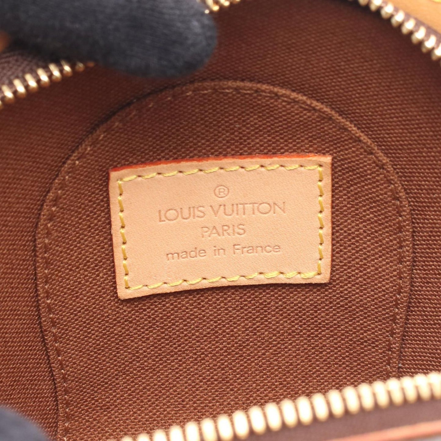 Louis Vuitton Pouch Mini Leather Canvas — view 4