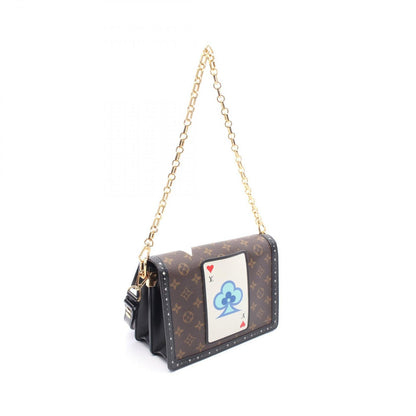 Louis Vuitton Shoulder Bag MM Canvas Leather — view 2