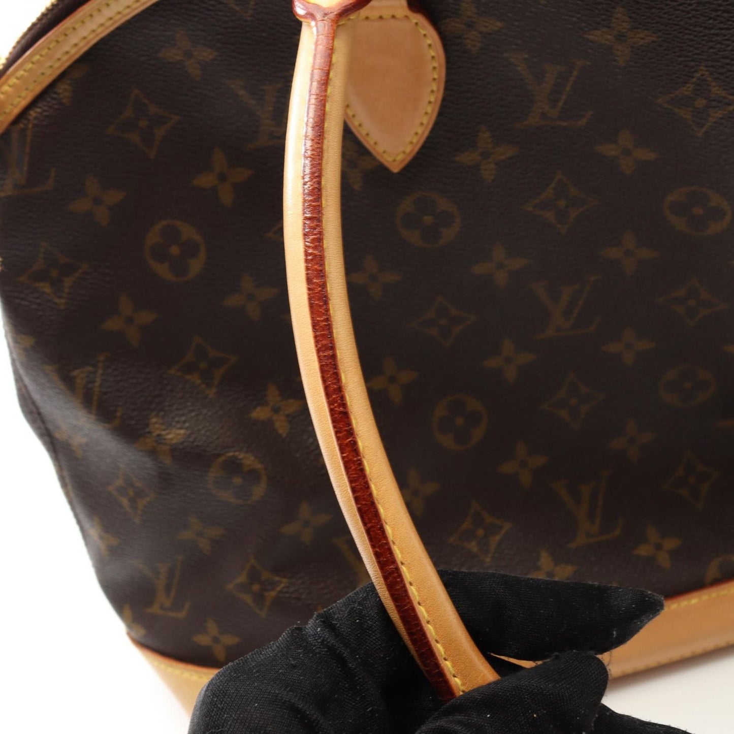 Louis Vuitton Tote Bninetoo Canvas Leather Bnineto — view 9