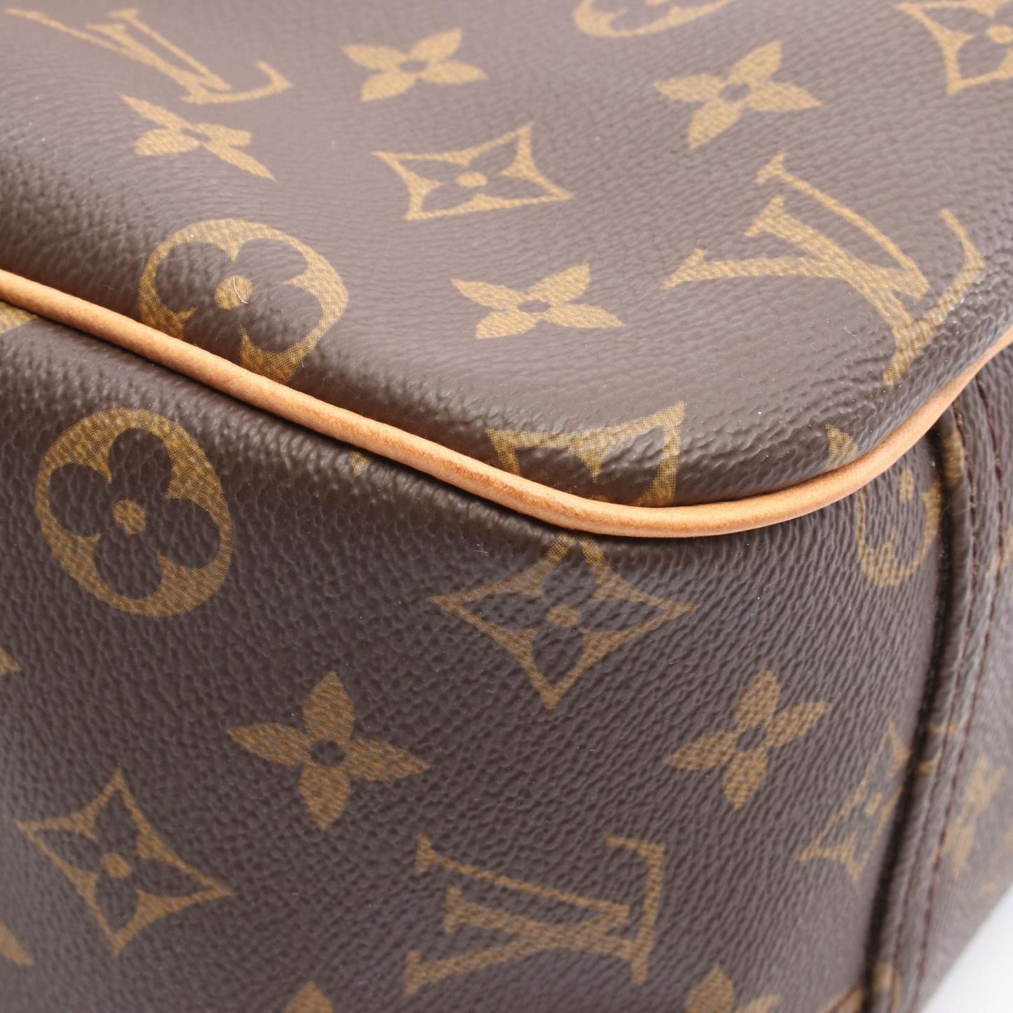 Louis Vuitton Handbag Canvas Leather — view 8
