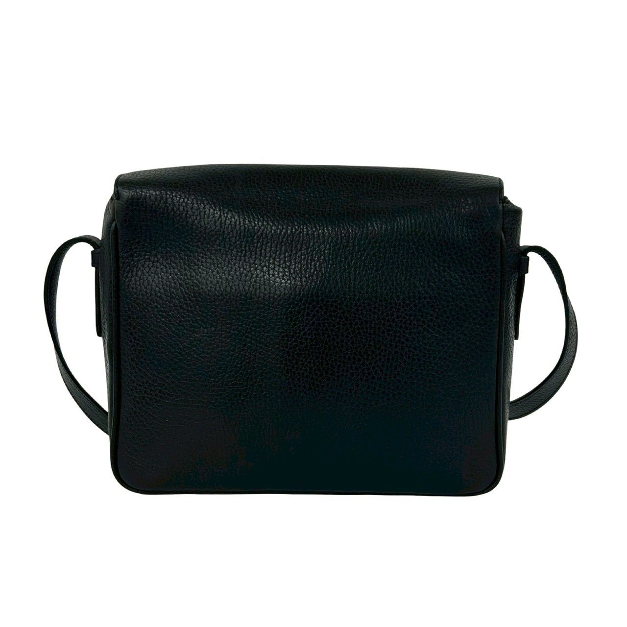 Celine Vintage Star Ball Leather Shoulder Bag Pochette Crossbody Black — view 3