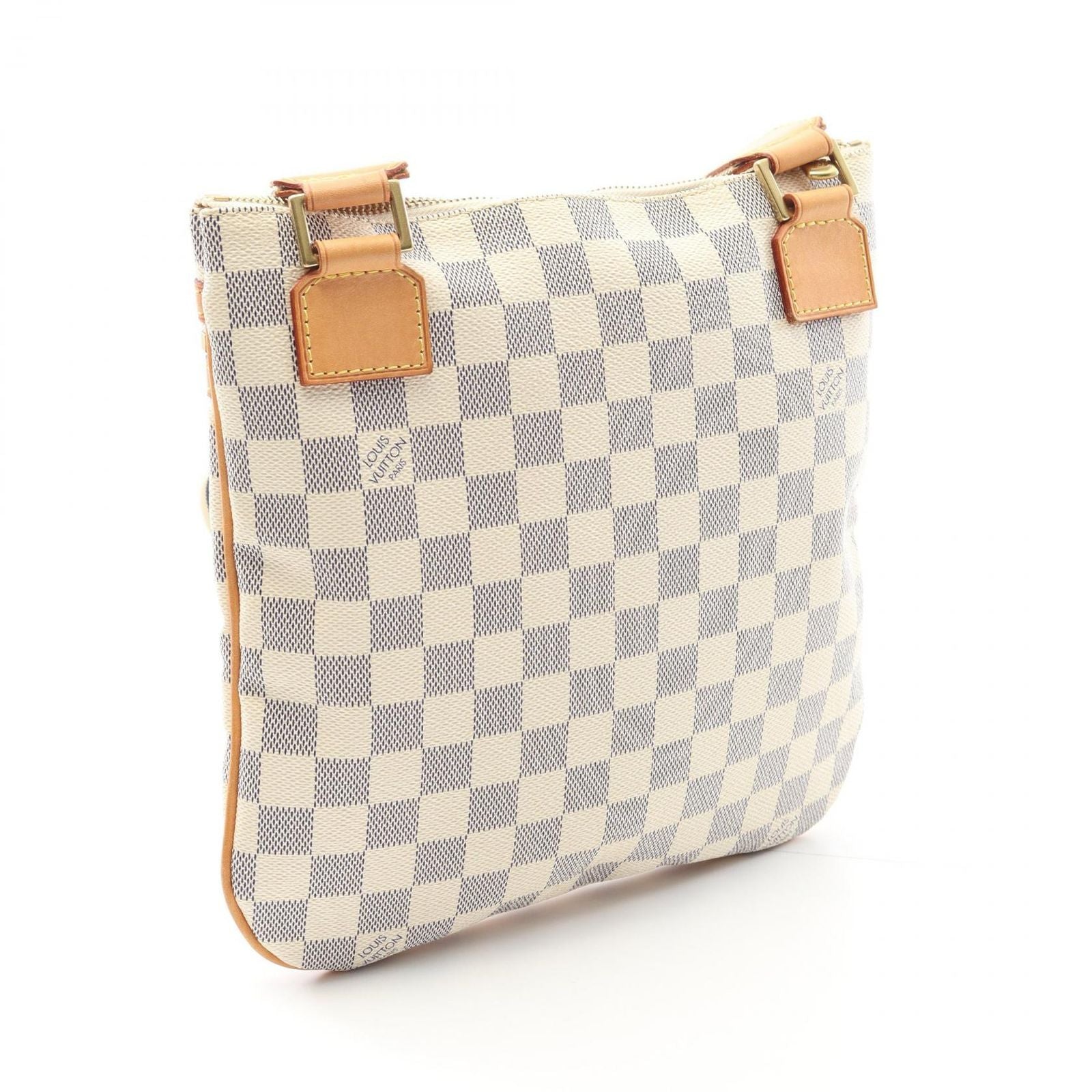 Louis Vuitton Shoulder Bag Pochette Canvas Leather — view 2