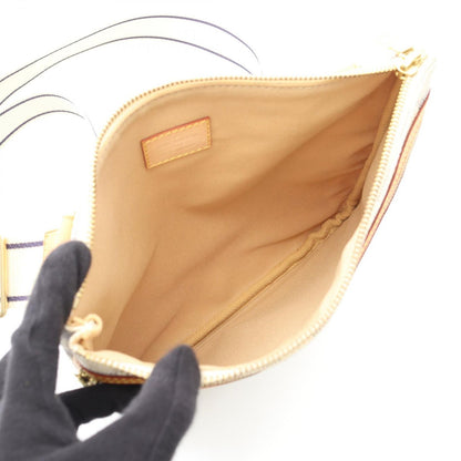 Louis Vuitton Shoulder Bag Pochette Canvas Leather — view 3