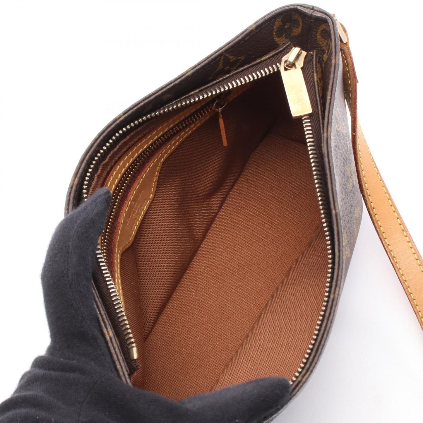 Louis Vuitton Shoulder Bag Tobta Canvas Leather — view 3