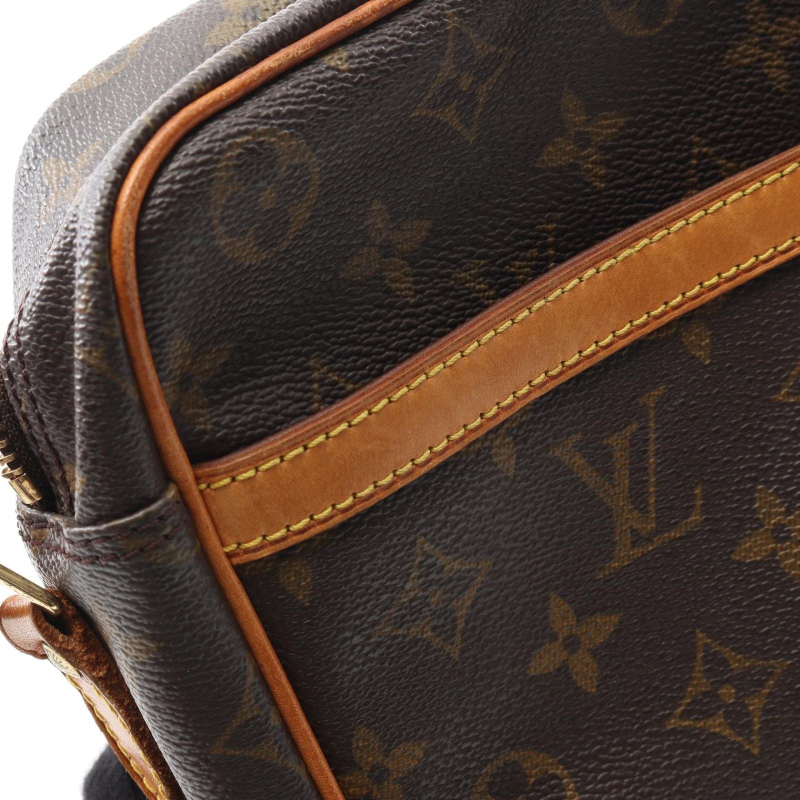 Louis Vuitton Shoulder Bag Canvas Leather — view 8