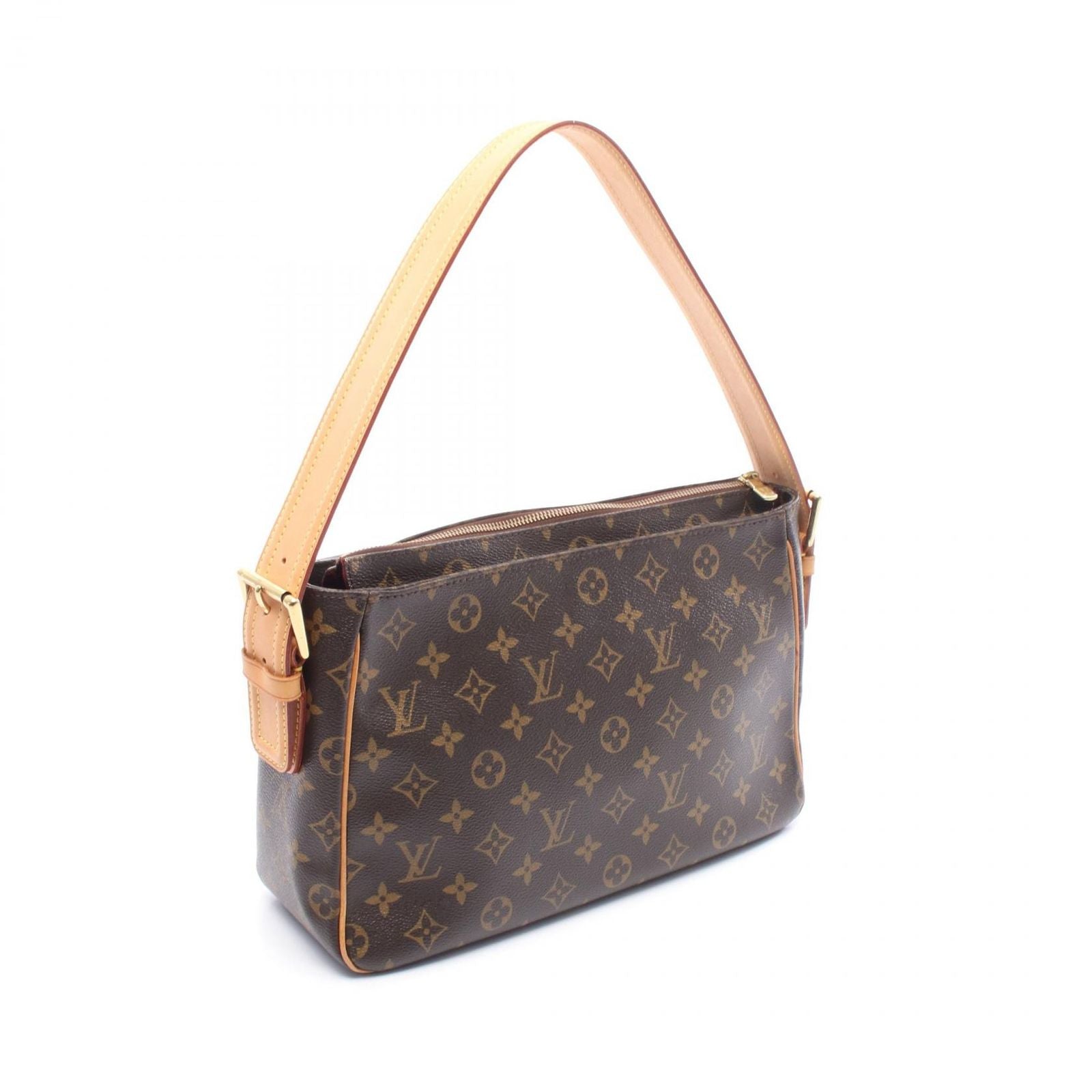 Louis Vuitton Shoulder Bag GM Canvas Leather — view 2