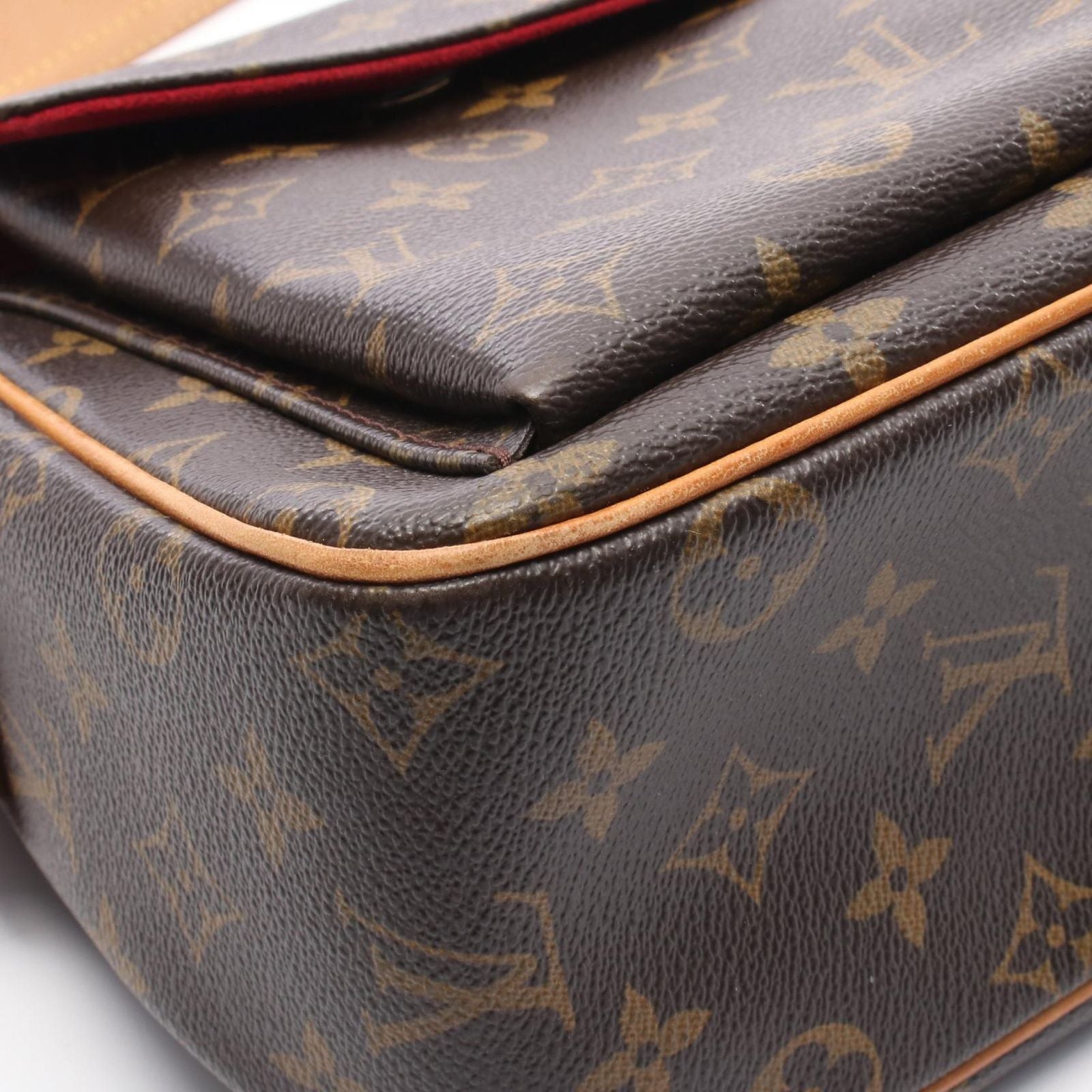 Louis Vuitton Shoulder Bag GM Canvas Leather — view 6