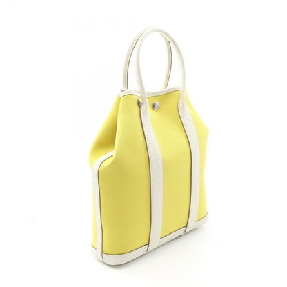 Hermes Tote Garden File PM Lamu Cles Canvas Leather — view 2