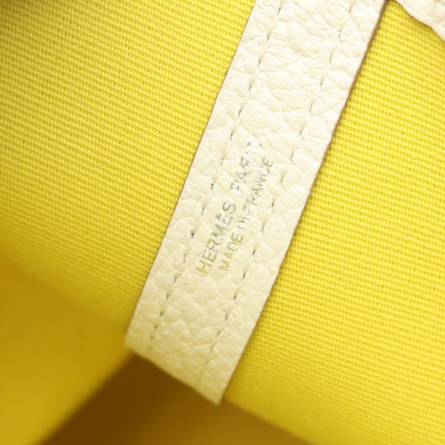 Hermes Tote Garden File PM Lamu Cles Canvas Leather — view 4