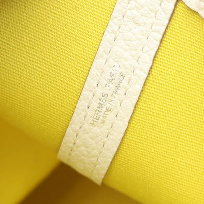 Hermes Tote Garden File PM Lamu Cles Canvas Leather — view 4