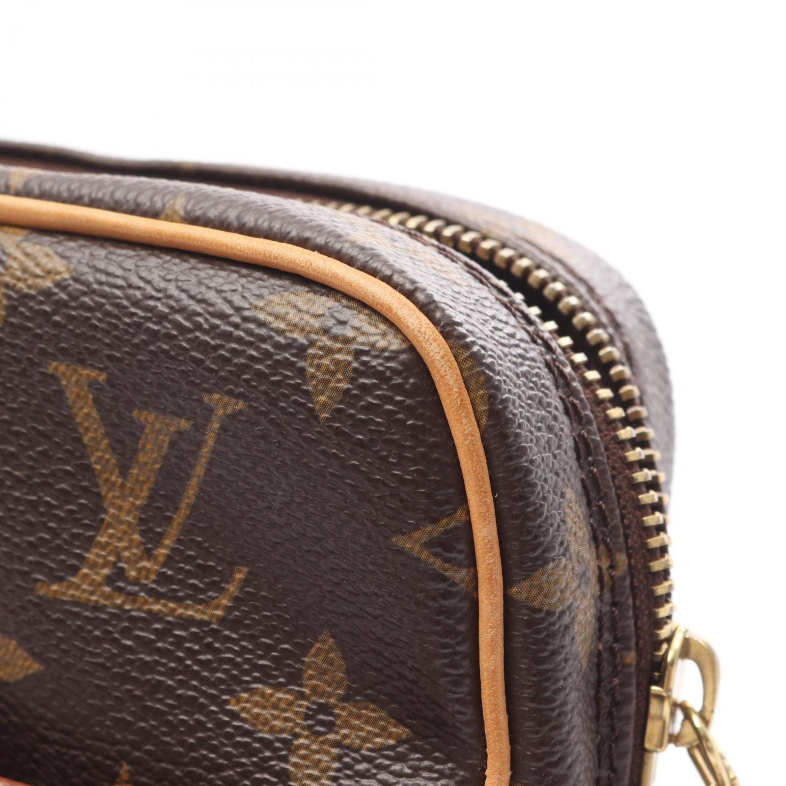 Louis Vuitton Shoulder Bag Danu Monogram Canvas Leather — view 8
