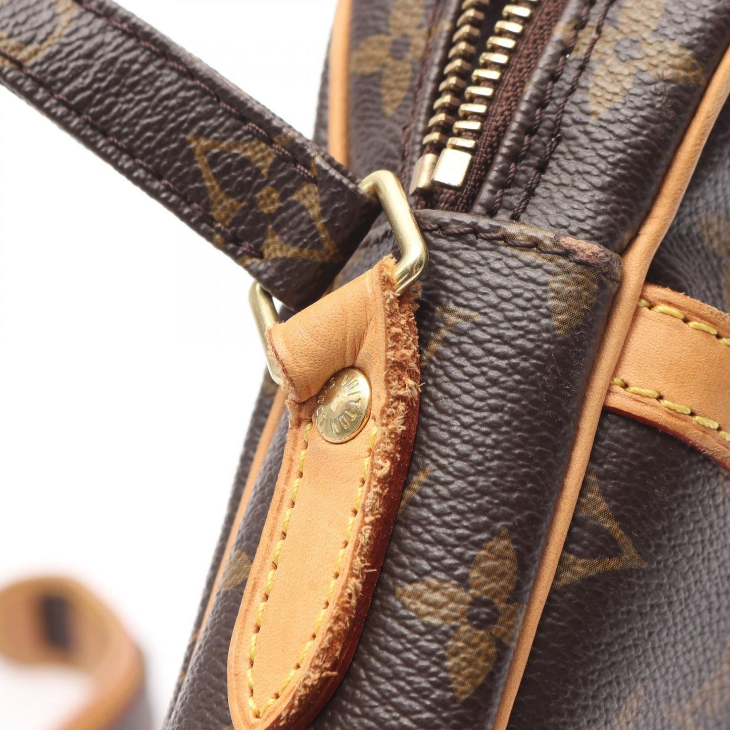 Louis Vuitton Shoulder Bag Danu Monogram Canvas Leather — view 6
