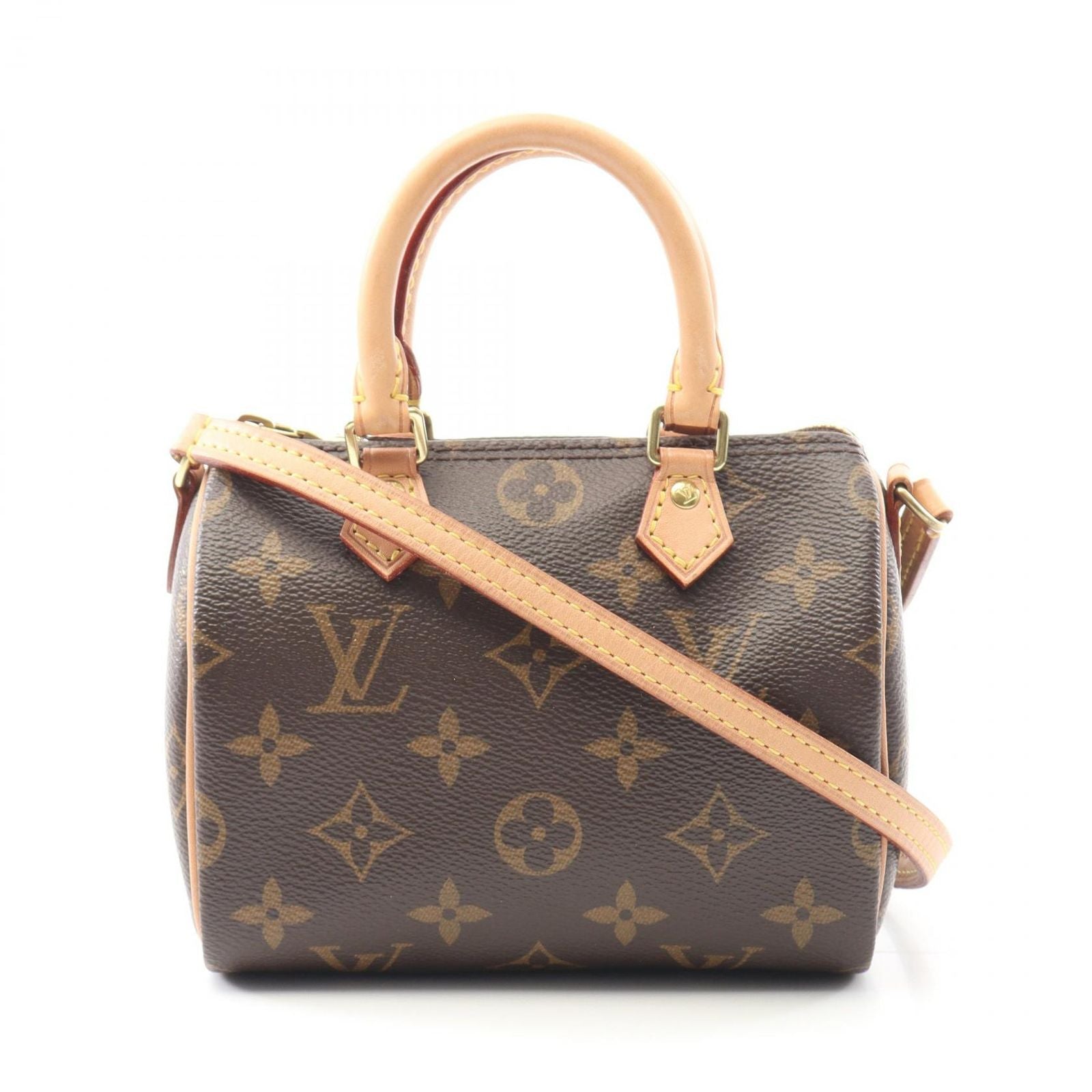 Louis Vuitton Shoulder Bag Naofspeedy Canvas Leather Naof Speedy