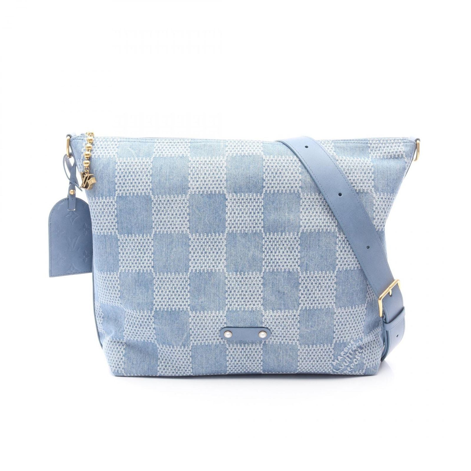 Louis Vuitton Shoulder Bag Bo Denim Blue