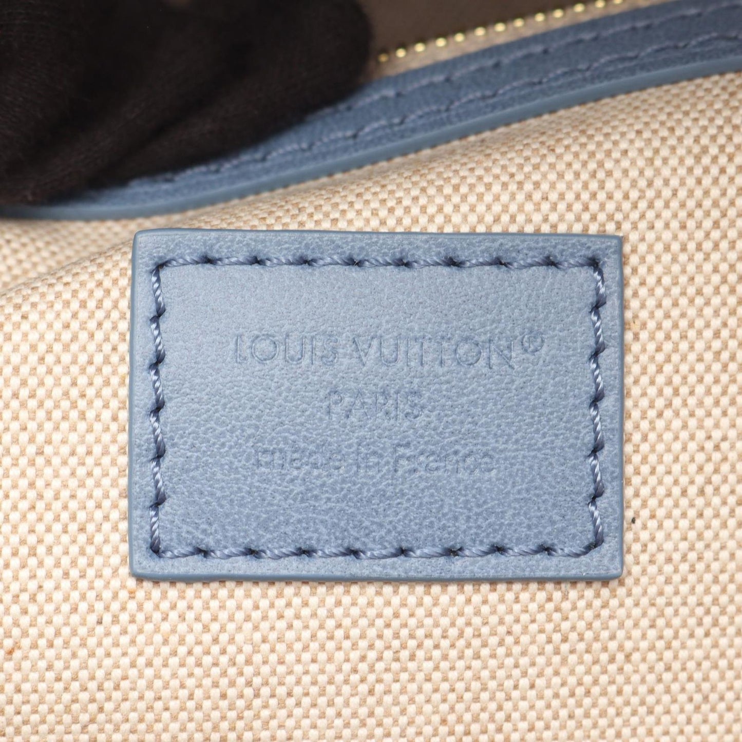 Louis Vuitton Shoulder Bag Bo Denim Blue — view 4