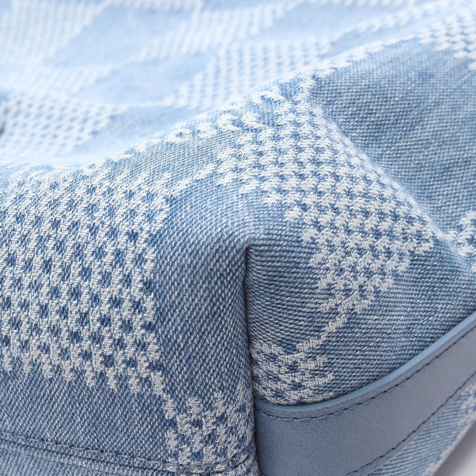 Louis Vuitton Shoulder Bag Bo Denim Blue — view 5