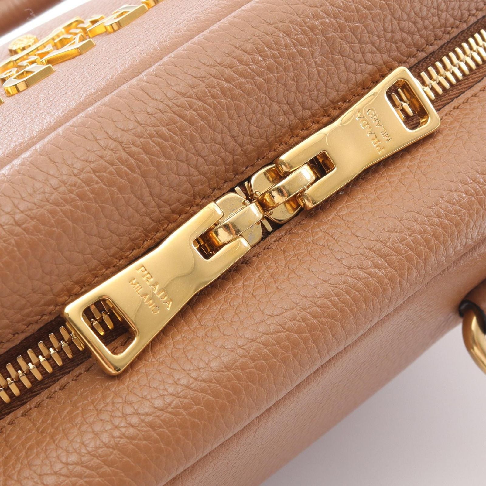 Prada Lada Handbag Tree Leather 2-Way — view 6