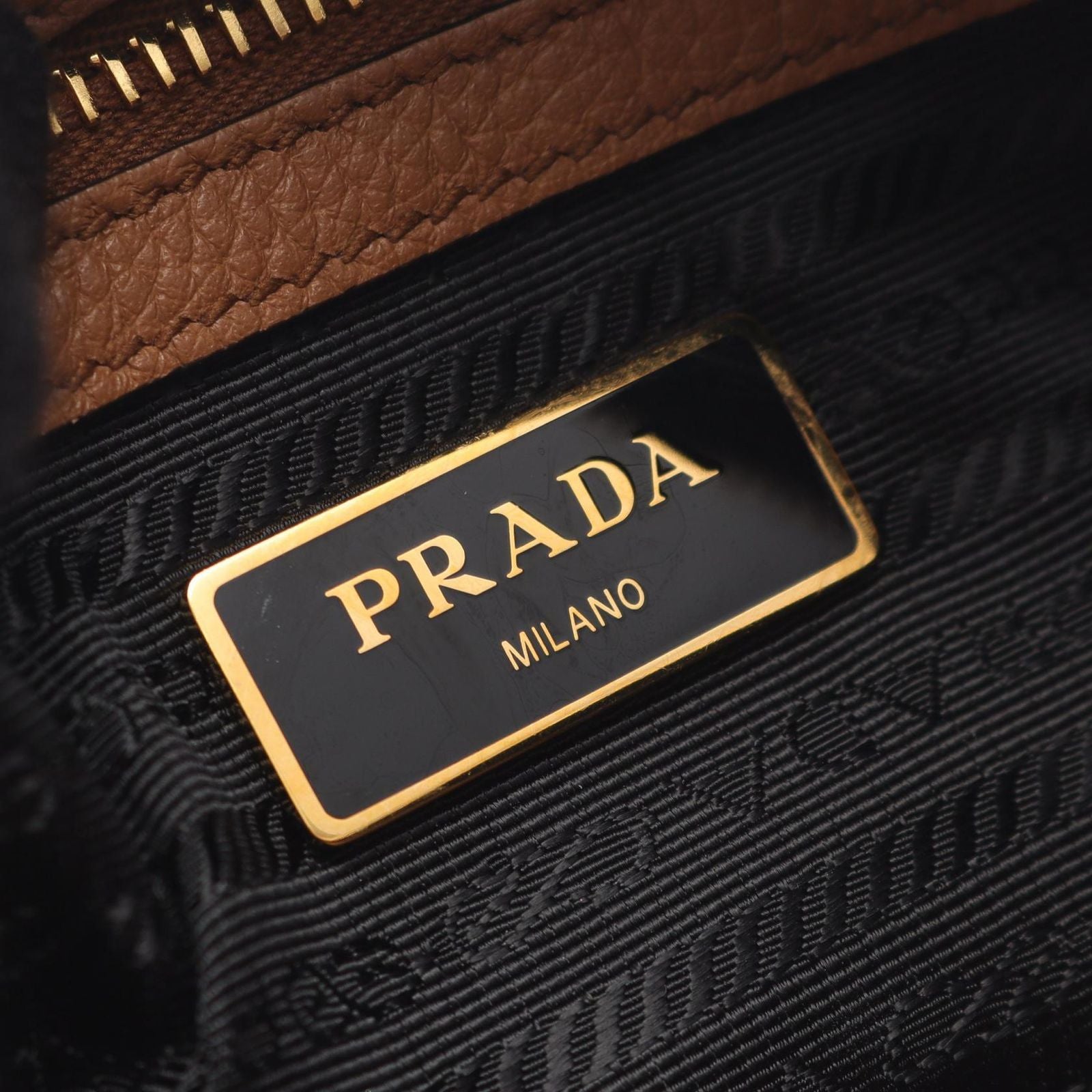 Prada Lada Handbag Tree Leather 2-Way — view 4