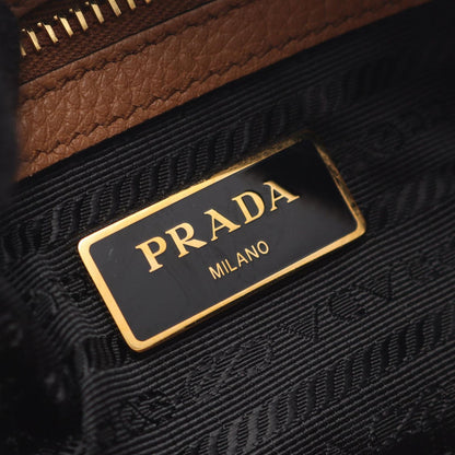 Prada Lada Handbag Tree Leather 2-Way — view 4