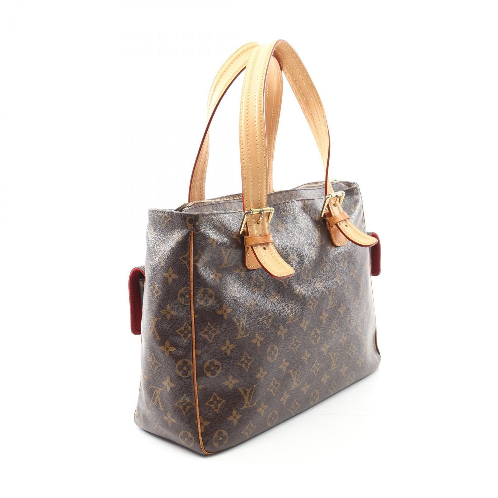 Louis Vuitton Handbag letee Canvas Leather — view 2