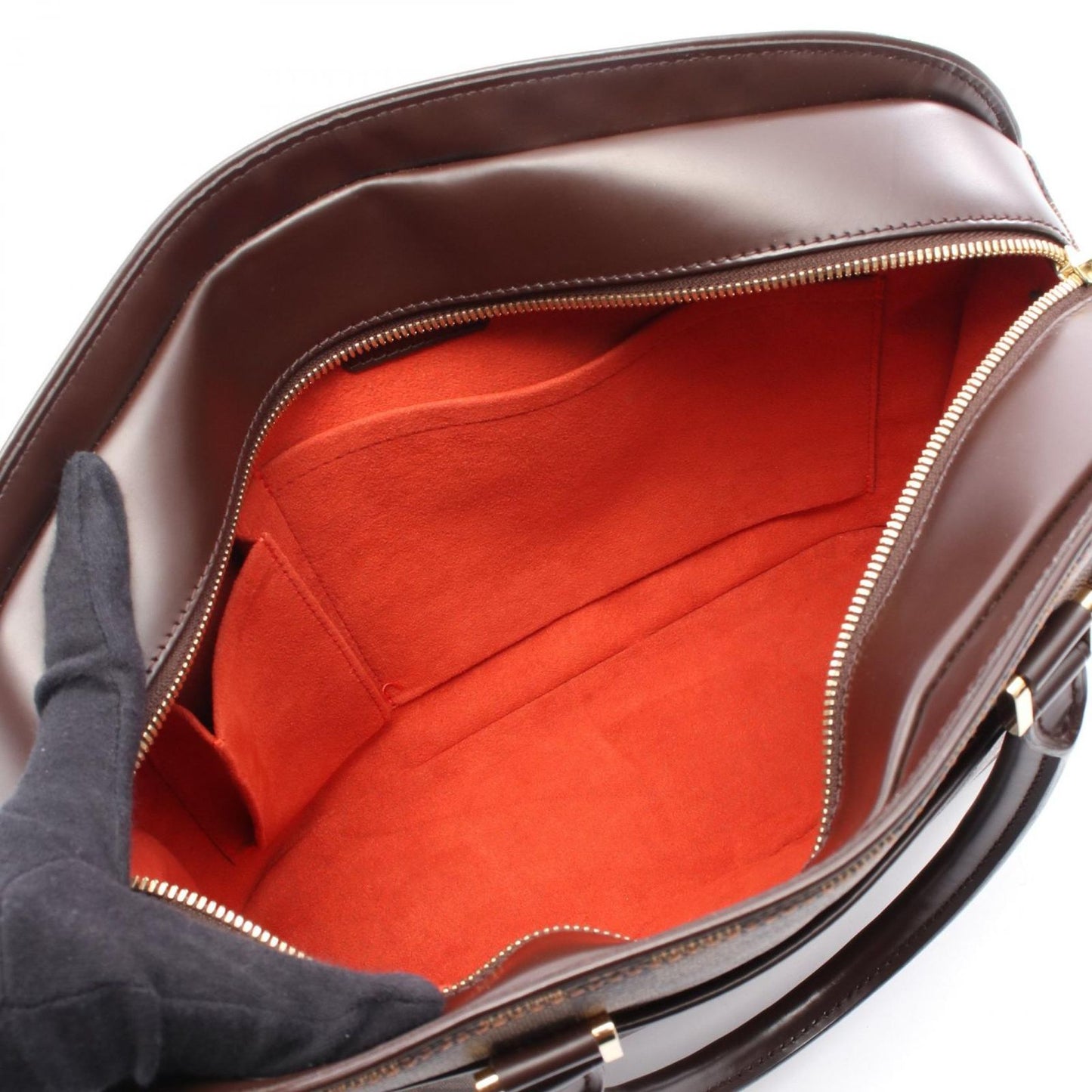 Louis Vuitton Handbag Canvas Leather — view 3