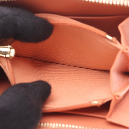 Chanel Coin Case Quilted Laleorange Lambskin — view 6
