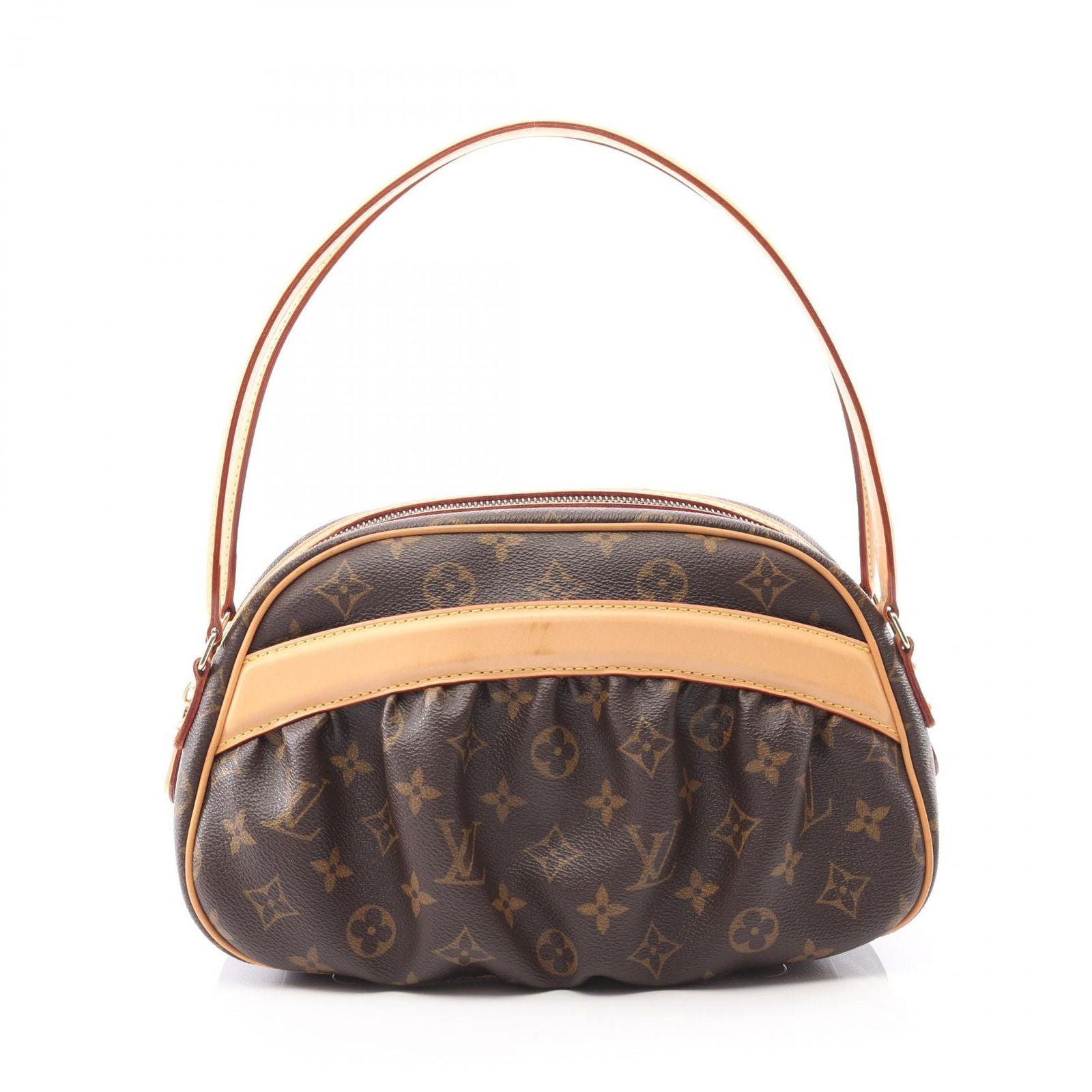 Louis Vuitton Shoulder Bag Ninelala Canvas Leather