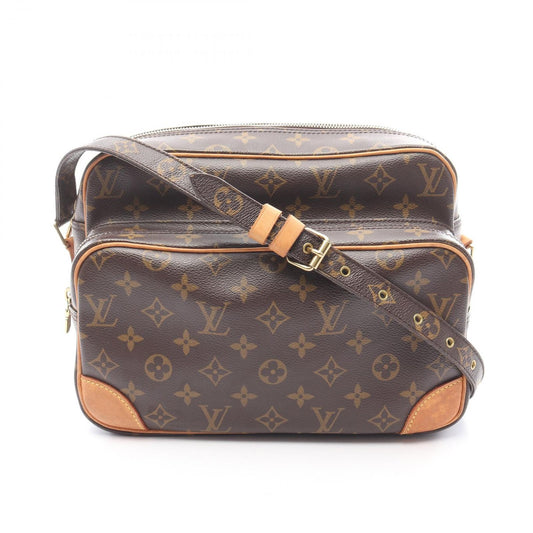 Louis Vuitton Shoulder Bag Nale Canvas Leather