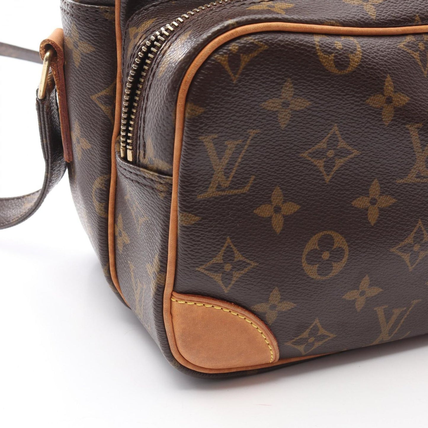 Louis Vuitton Shoulder Bag Nale Canvas Leather — view 7
