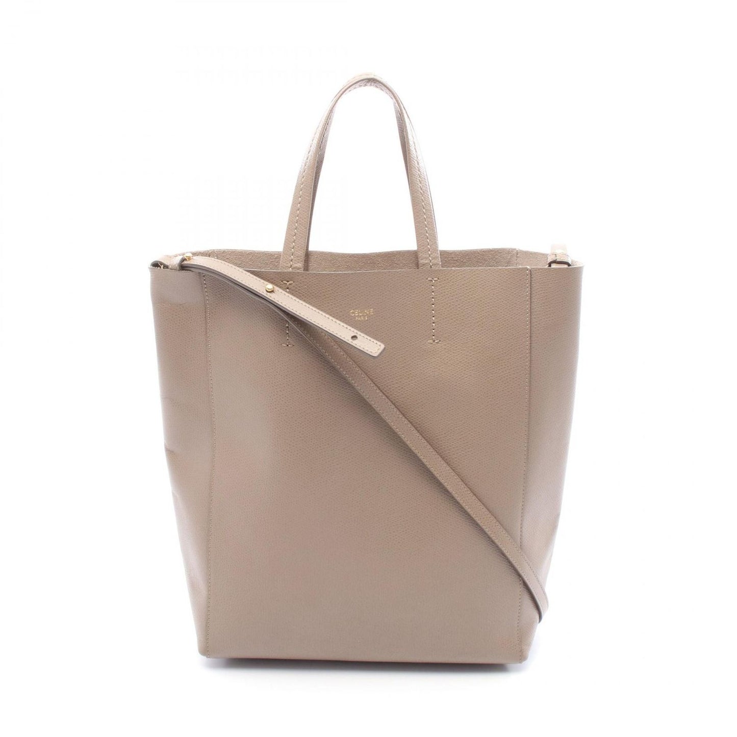 Celine Seri Tote Gray Leather