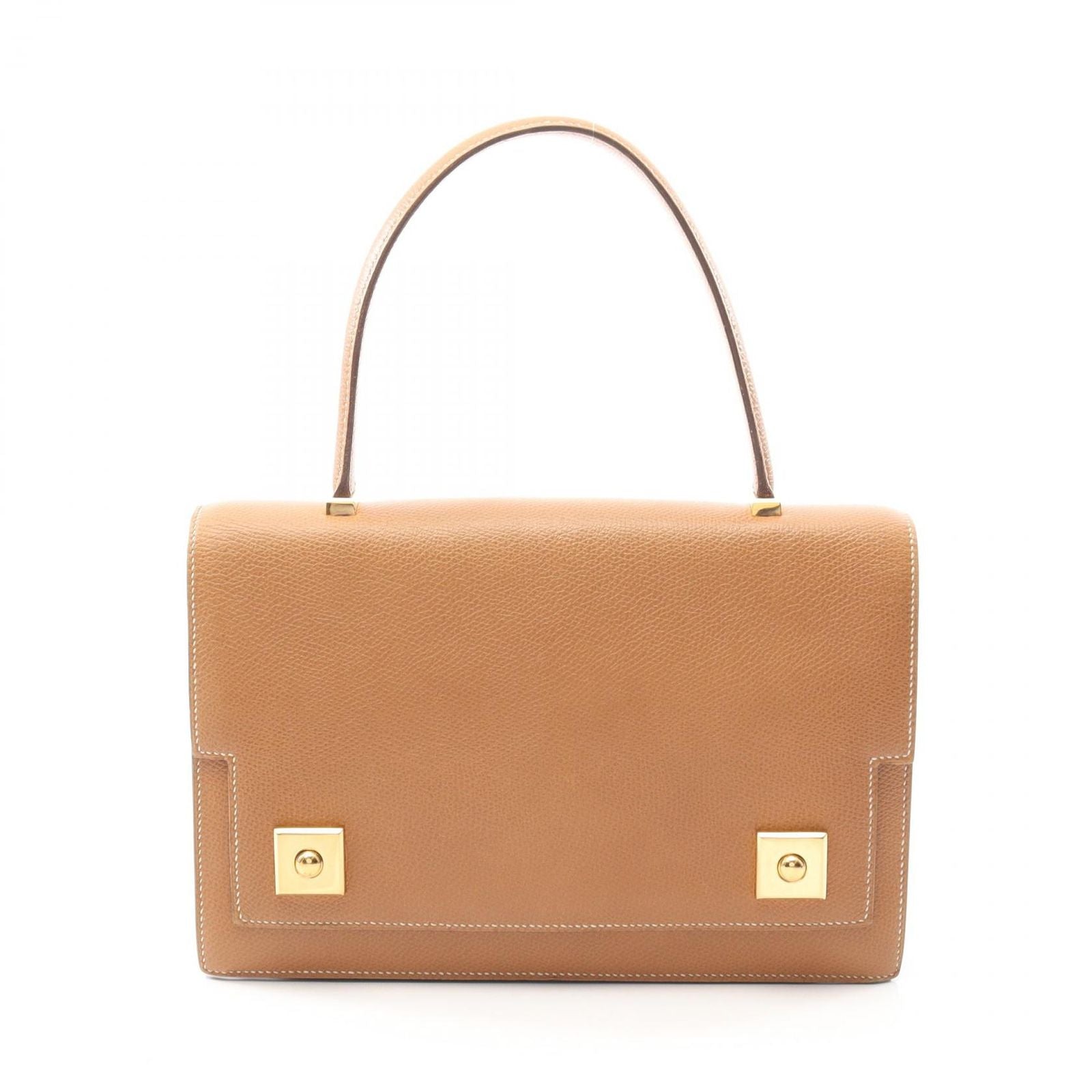 Hermes Handbag Aof Gold Leather