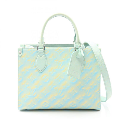 Louis Vuitton Handbag On The Go PM Monogram Empreinte Star Vert