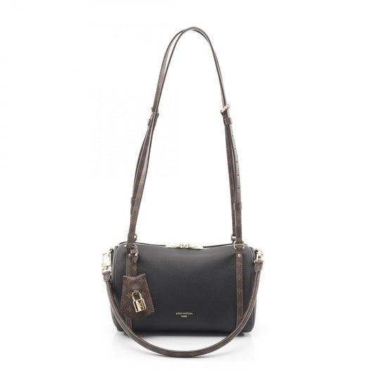Louis Vuitton Shoulder Bag PM Monogram Noir Leather