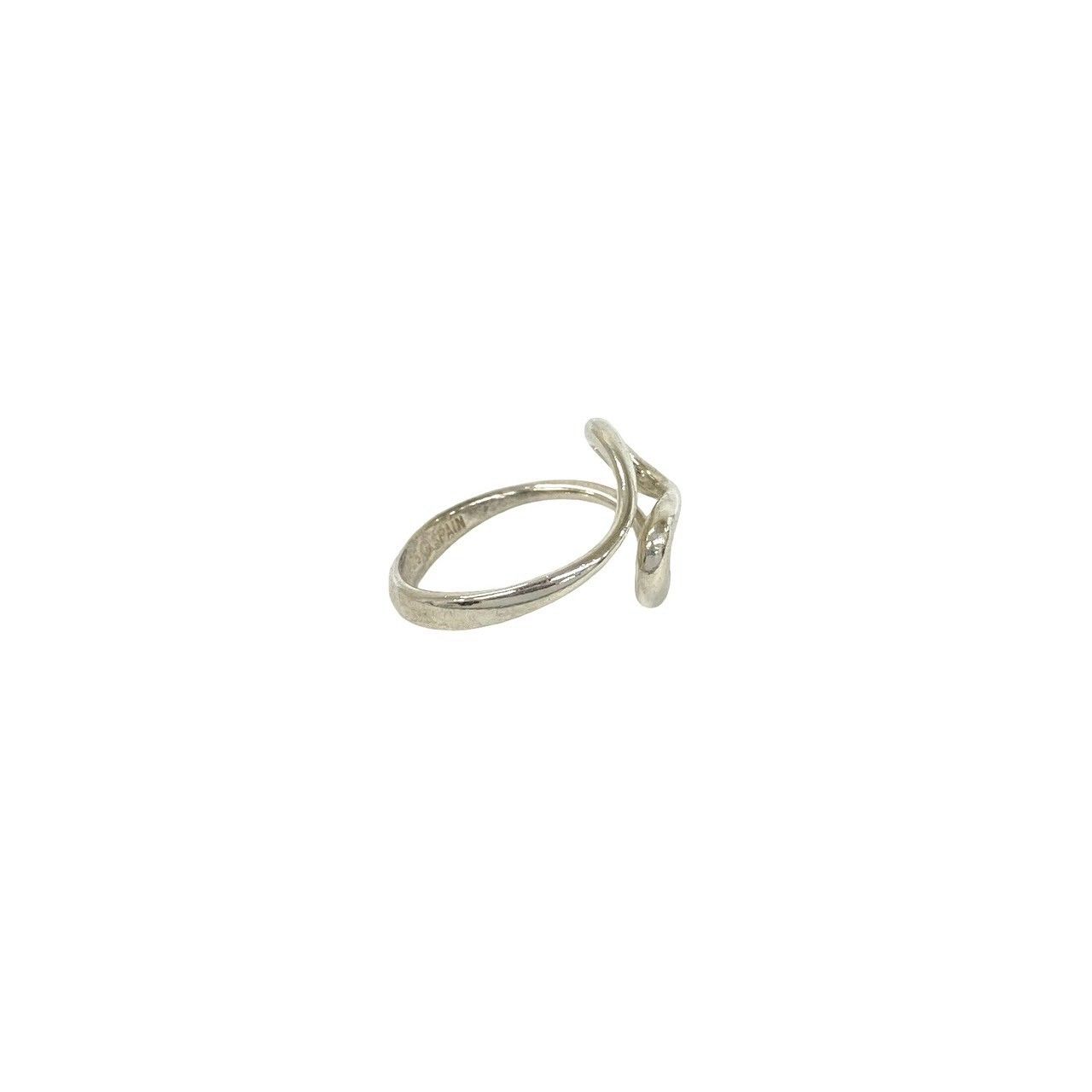 Tiffany & Co Open Wave Ring 925 Sterling Silver — view 5
