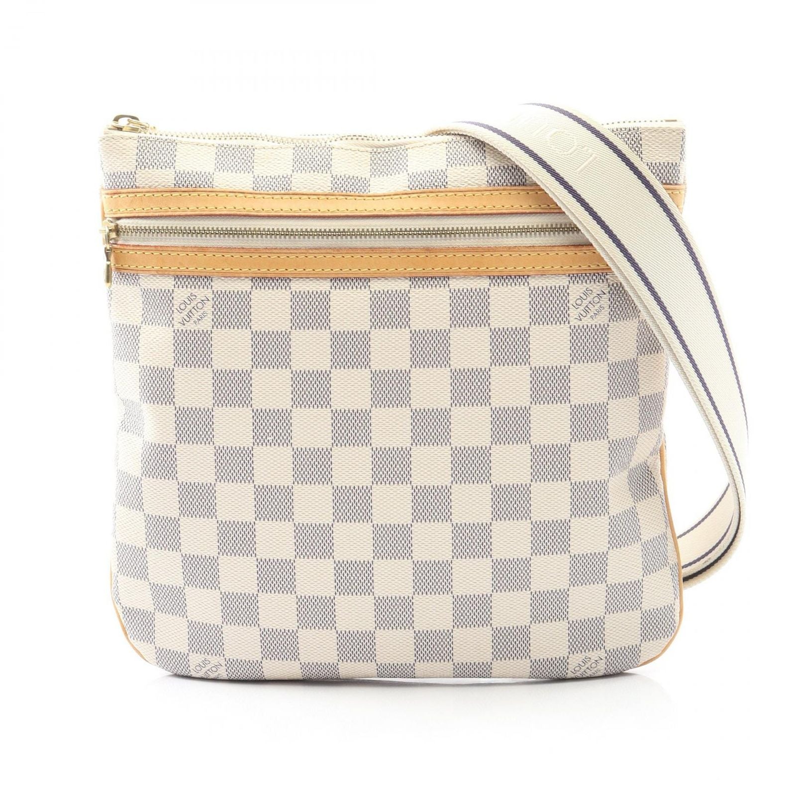 Louis Vuitton Shoulder Bag Pochette Canvas Leather