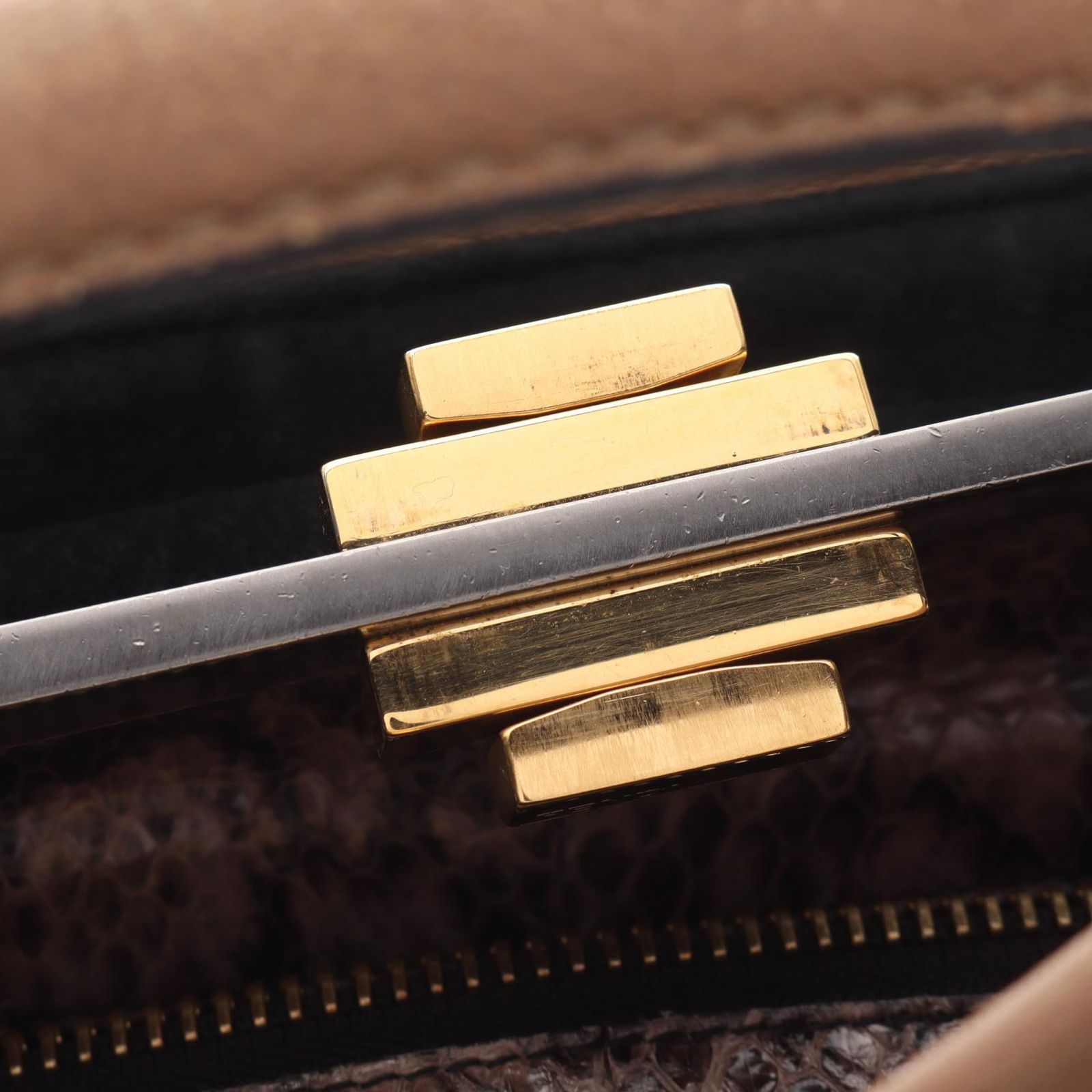 Fendi Handbag Peekaboo Tree Leather — view 5