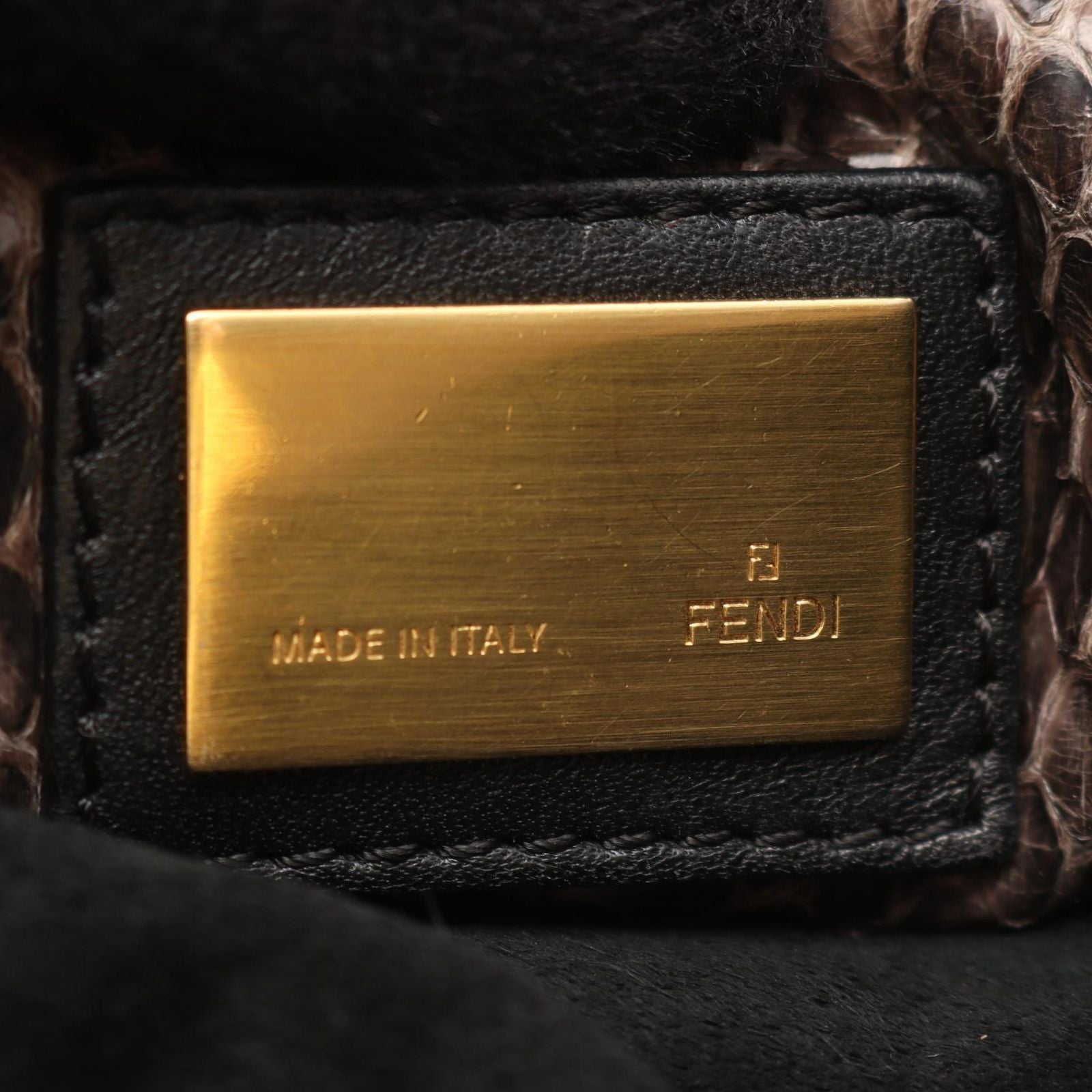 Fendi Handbag Peekaboo Tree Leather — view 4