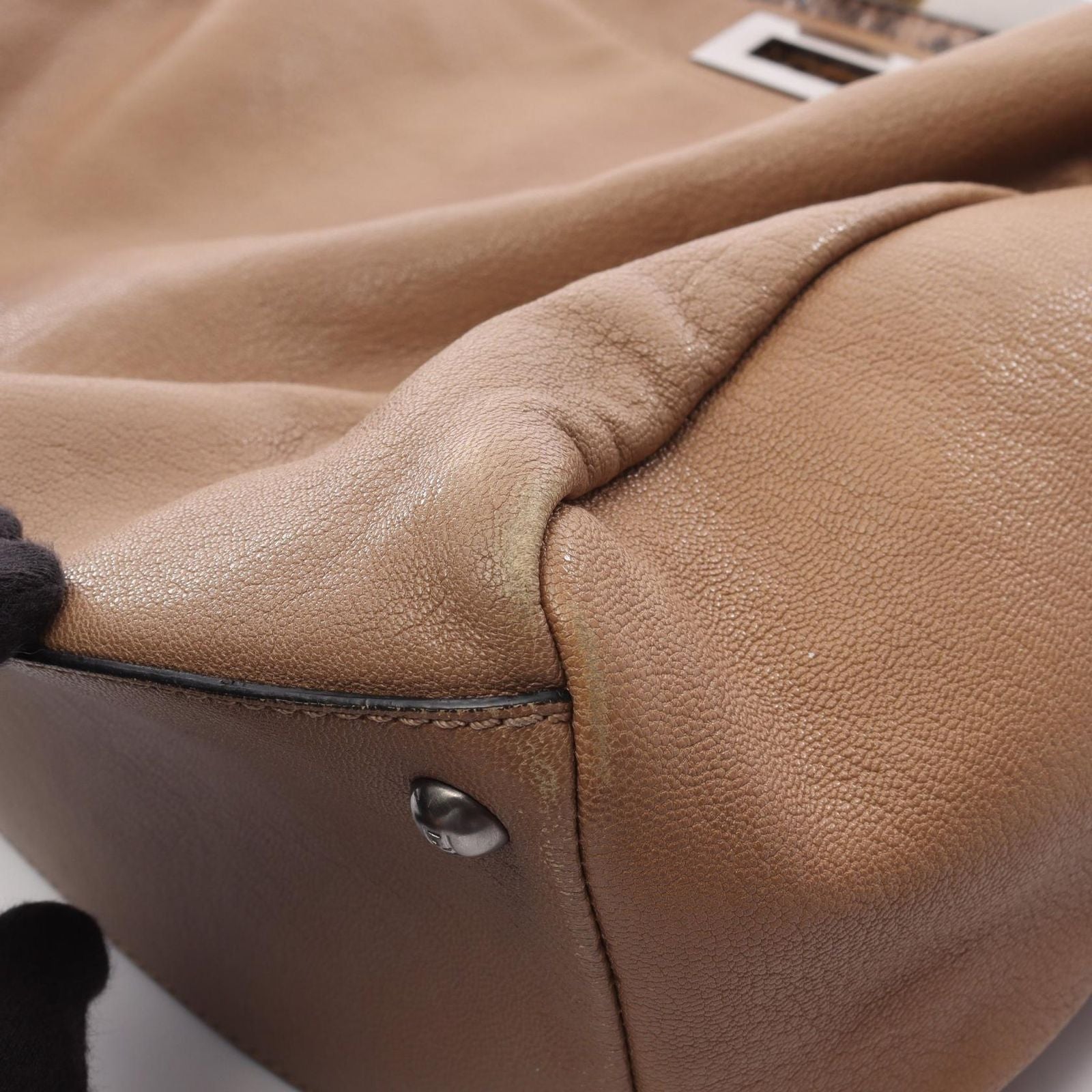 Fendi Handbag Peekaboo Tree Leather — view 8