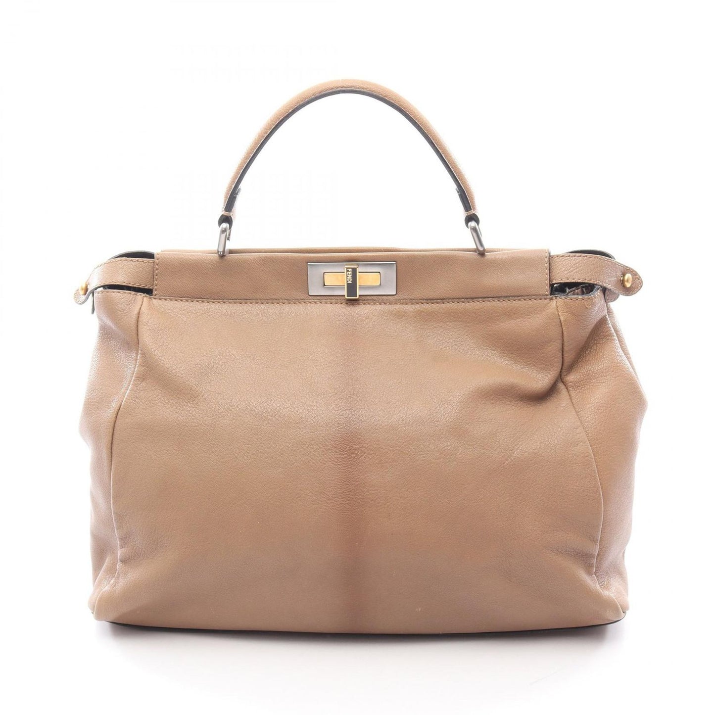 Fendi Handbag Peekaboo Tree Leather