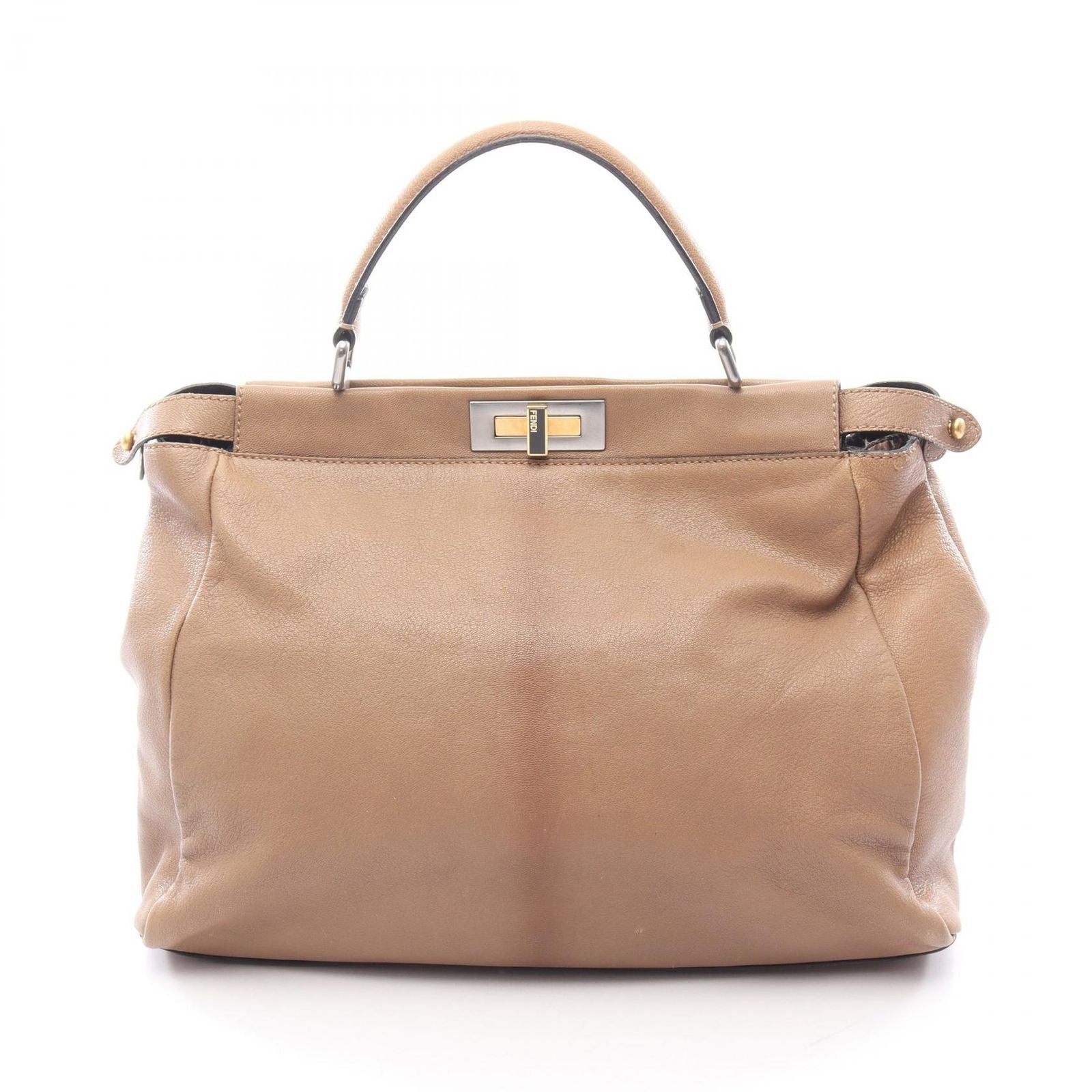 Fendi Handbag Peekaboo Tree Leather