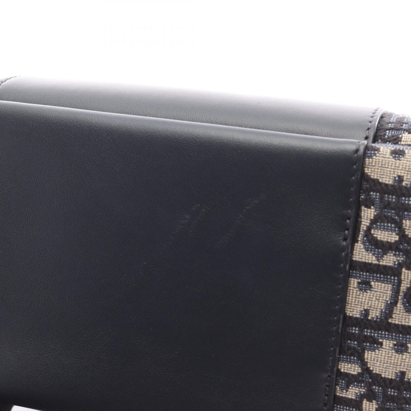 Dior Dio Handbag Signature Baketoba Navy Canvas — view 6