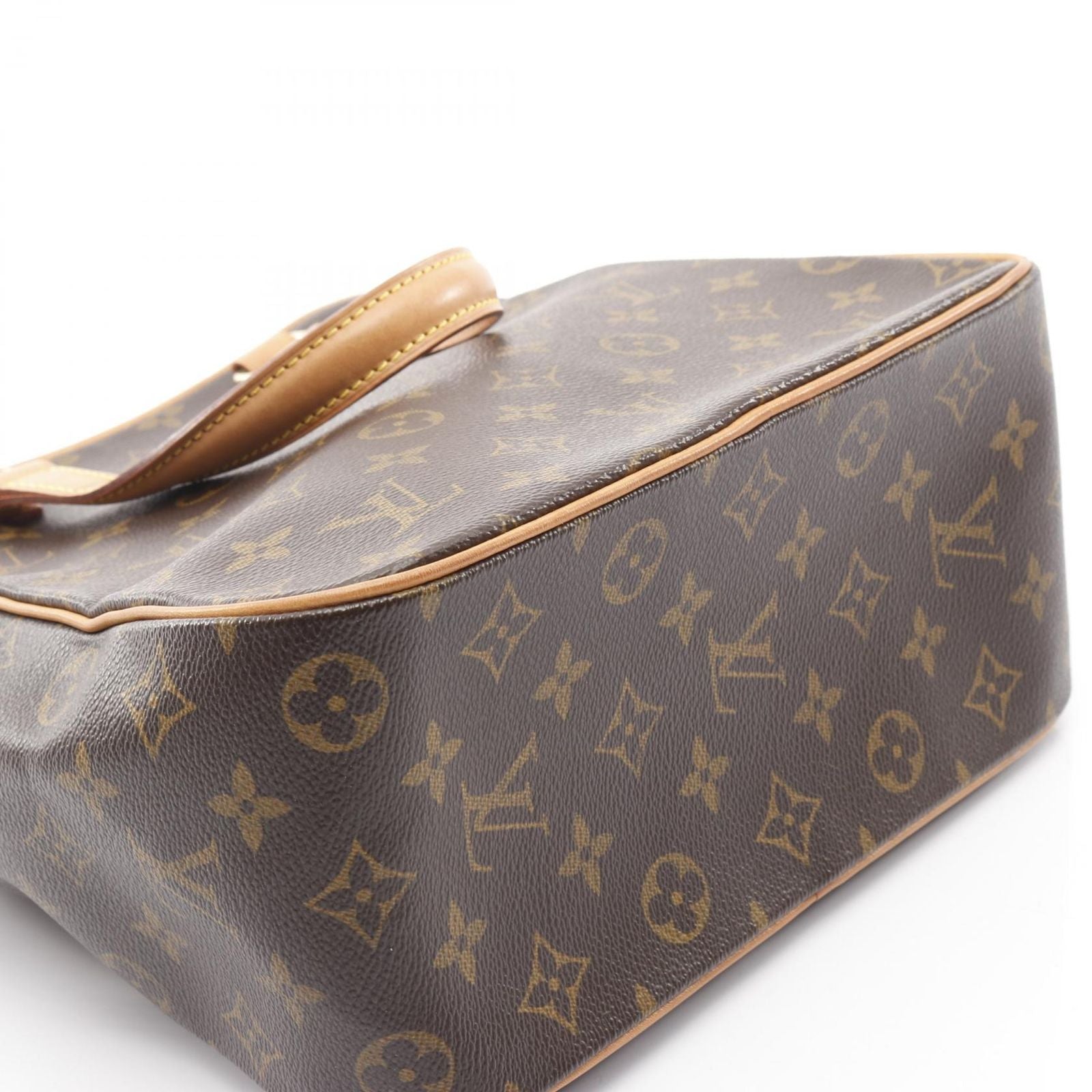 Louis Vuitton Handbag Monogram Canvas Leather — view 7