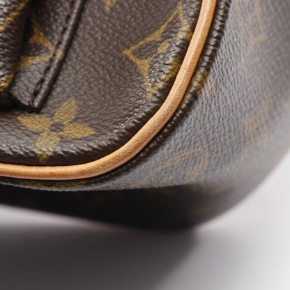 Louis Vuitton Handbag Monogram Canvas Leather — view 8