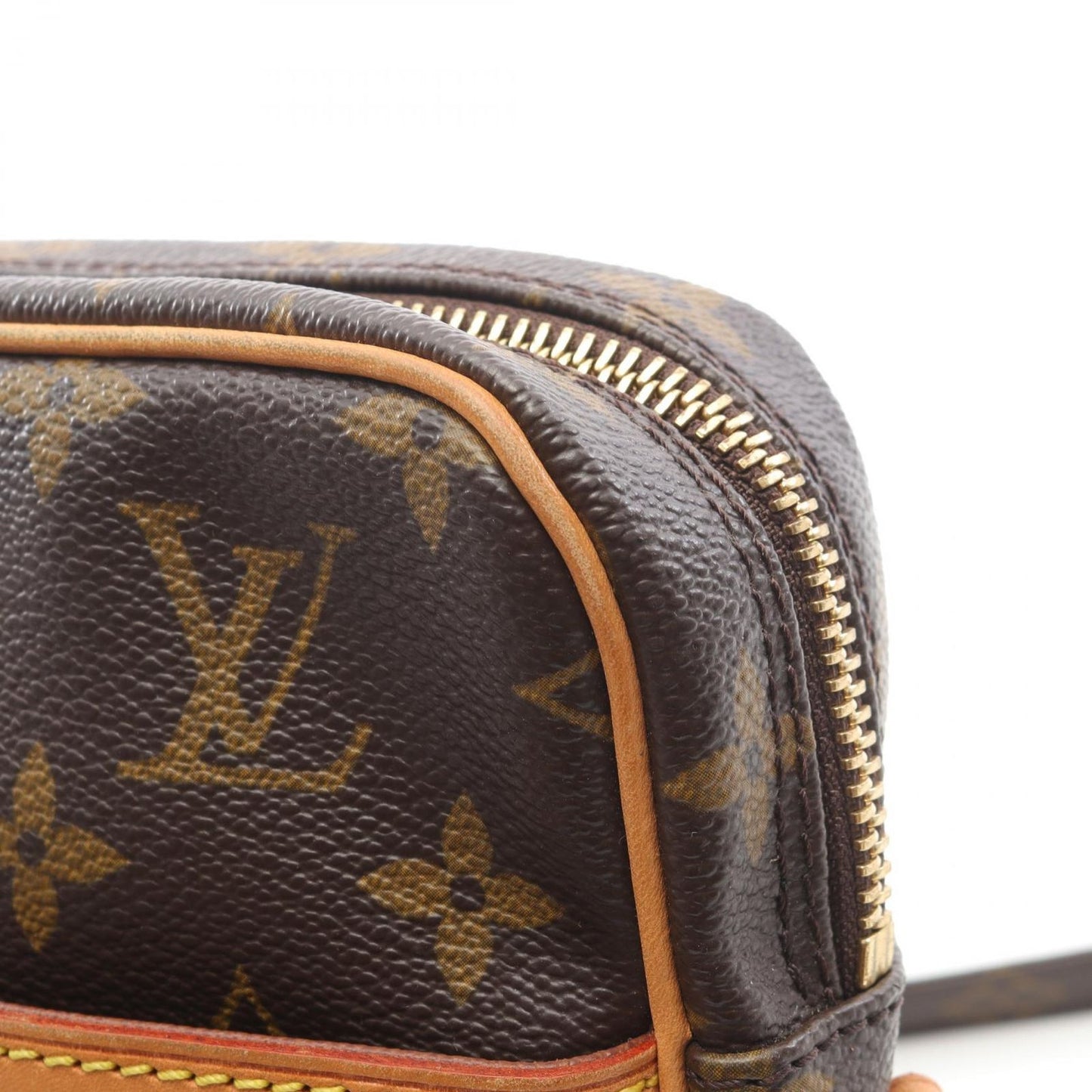 Louis Vuitton Shoulder Bag Danu Canvas Leather — view 7