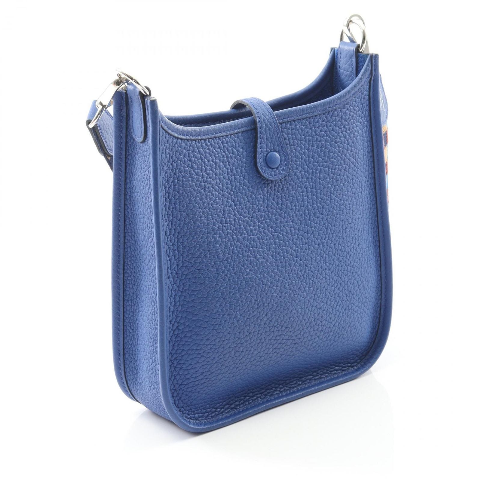 Hermes Shoulder Bag TPM Amazon Blue Ble Leather TPM — view 2